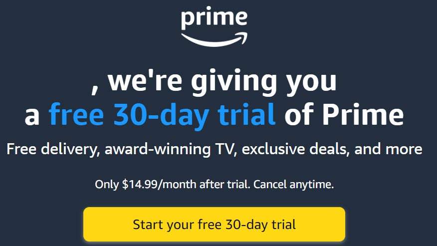 亚马逊Prime会员日