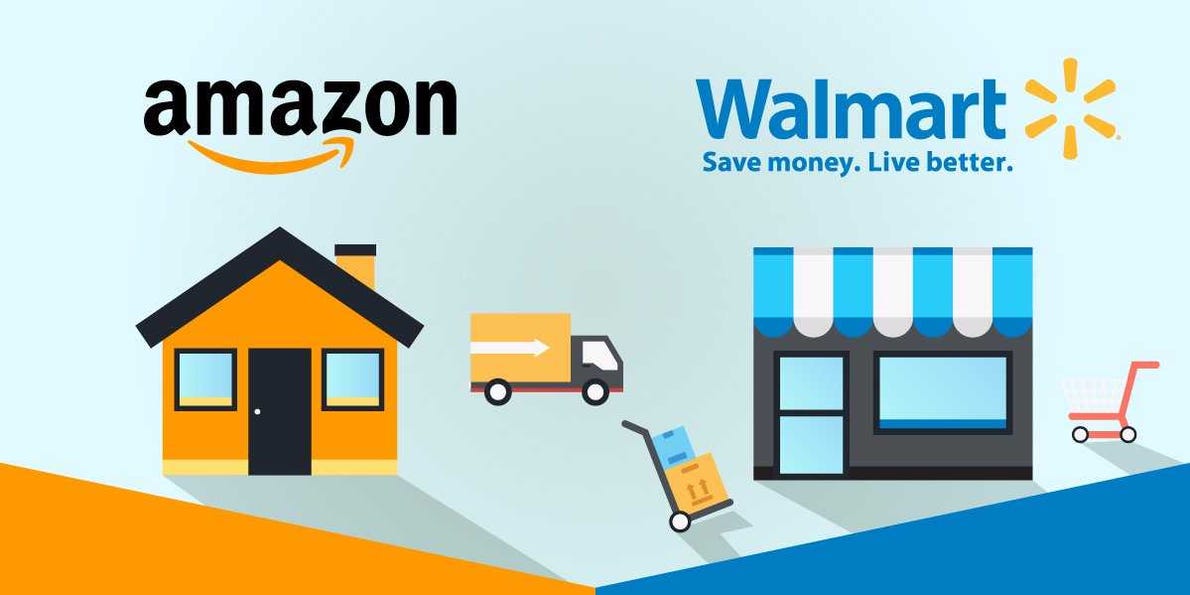 亚马逊和沃尔玛 亚马逊和沃尔玛