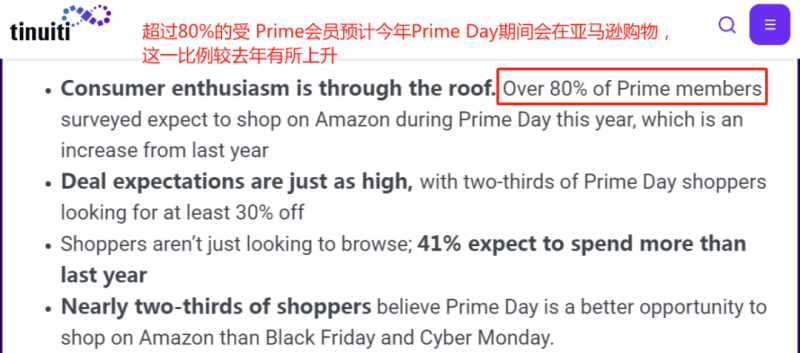 亚马逊Prime会员日