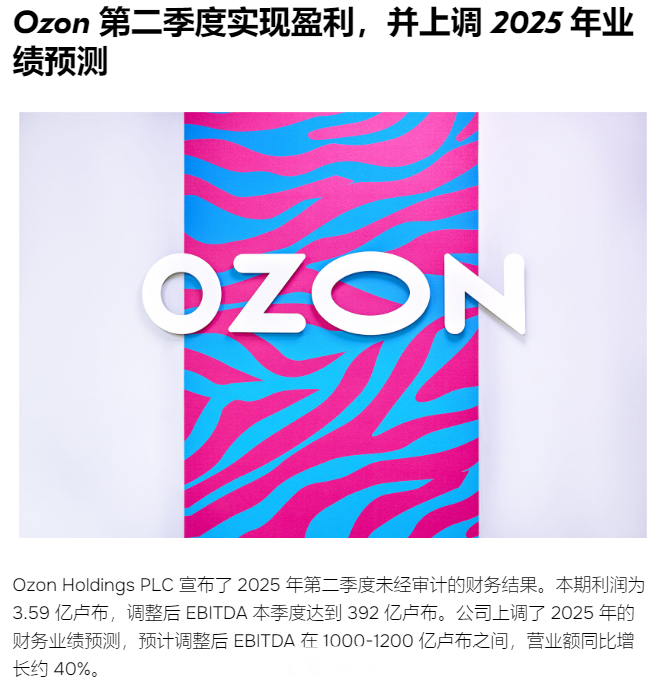 俄罗斯电商Ozon