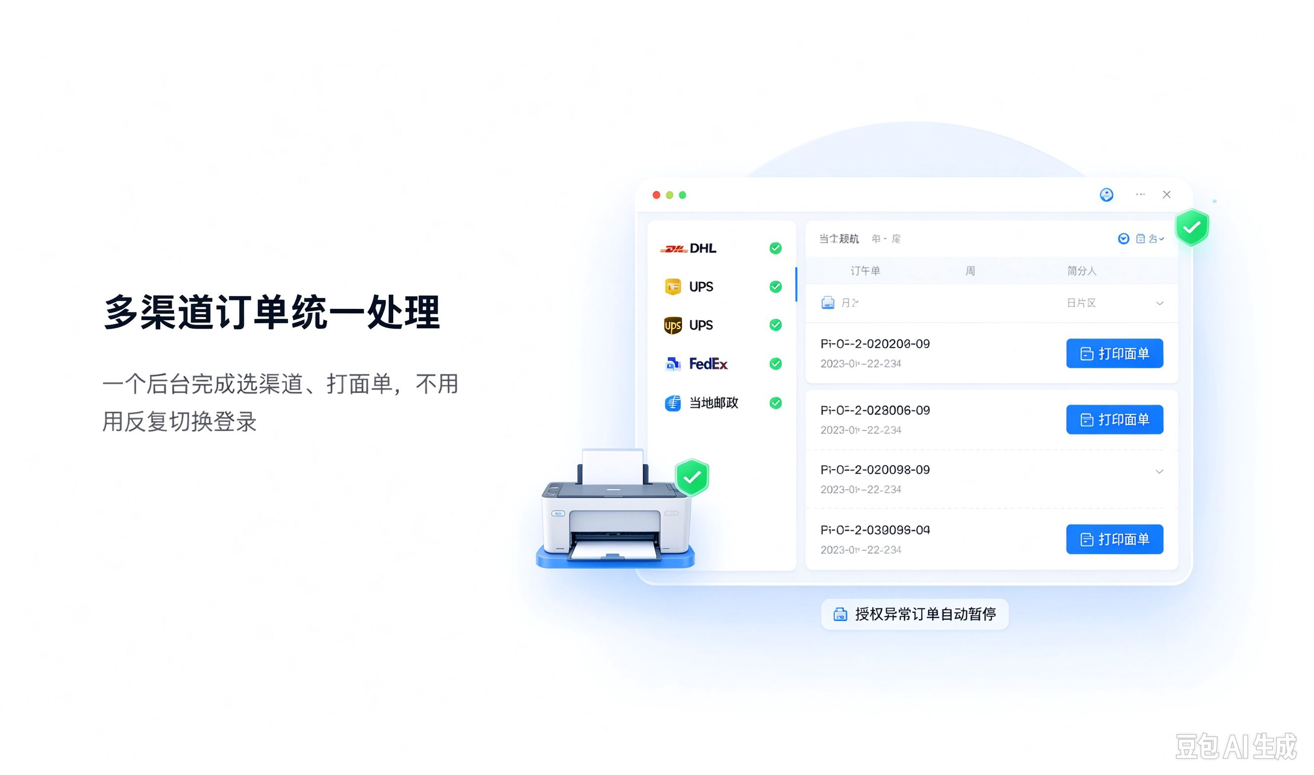 国内有哪些好用的打单系统 国内有哪些好用的打单系统