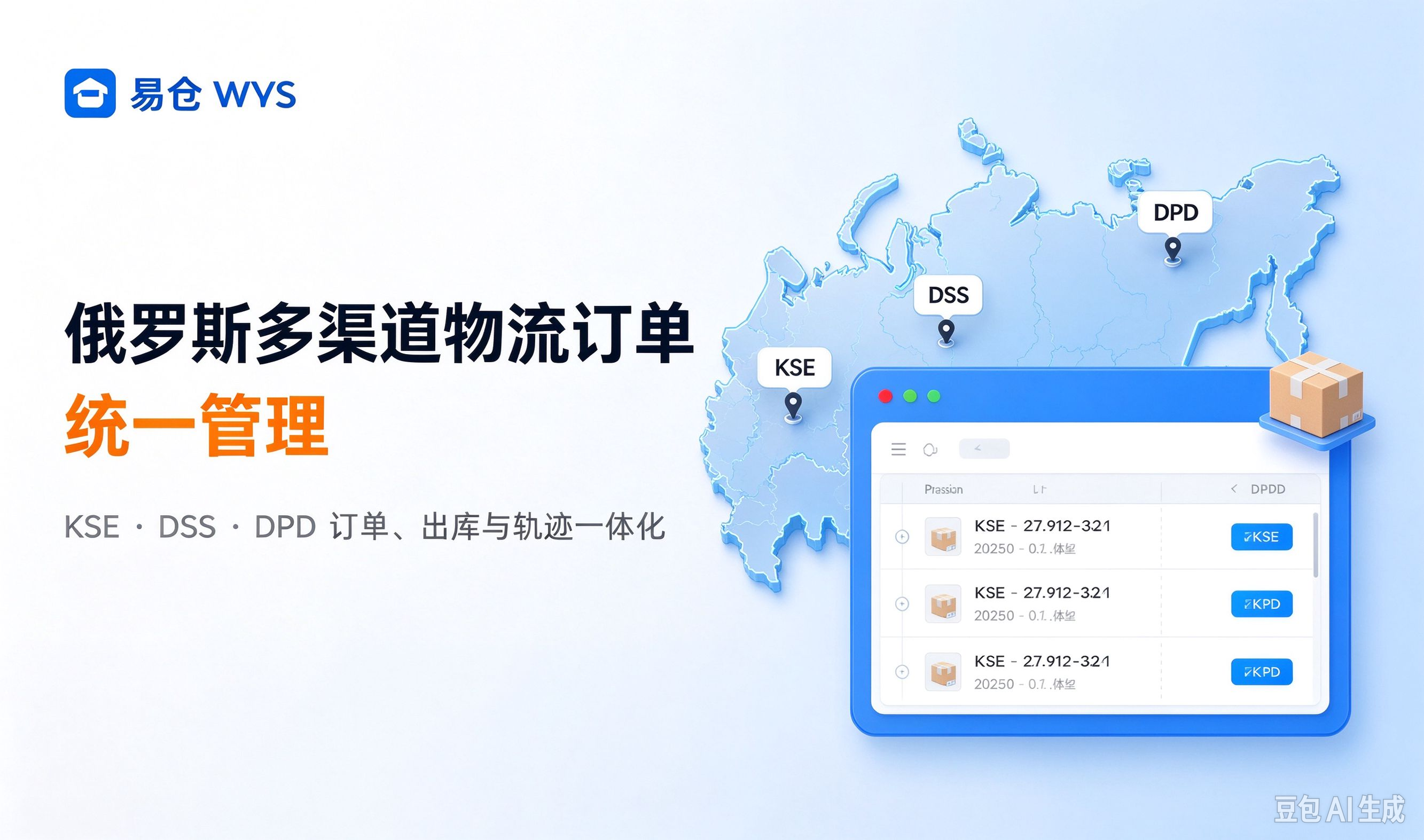 易仓WMS俄罗斯多物流渠道管理 易仓WMS俄罗斯多物流渠道管理