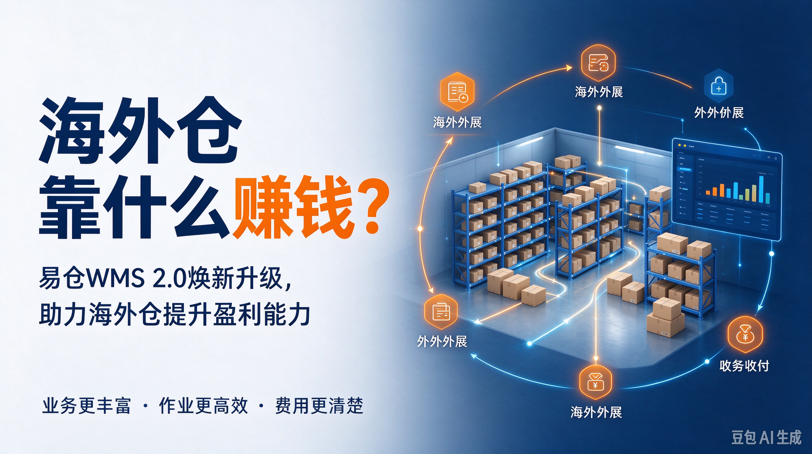 海外仓靠什么赚钱?易仓WMS2.0焕新升级 海外仓靠什么赚钱?易仓WMS2.0焕新升级