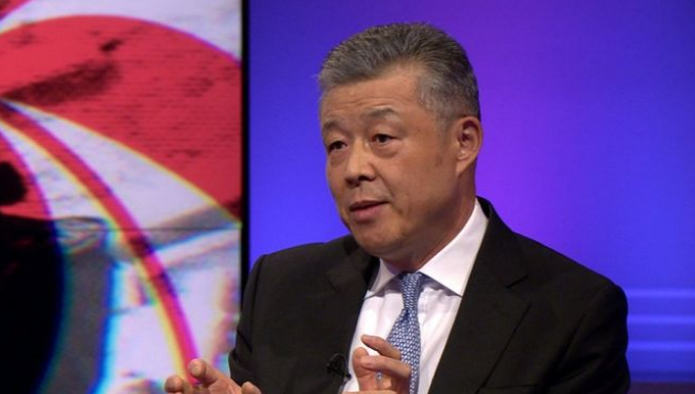 中国驻英国大使警告说：将华为排除在英国的5G网络之外，是非常糟糕的事情