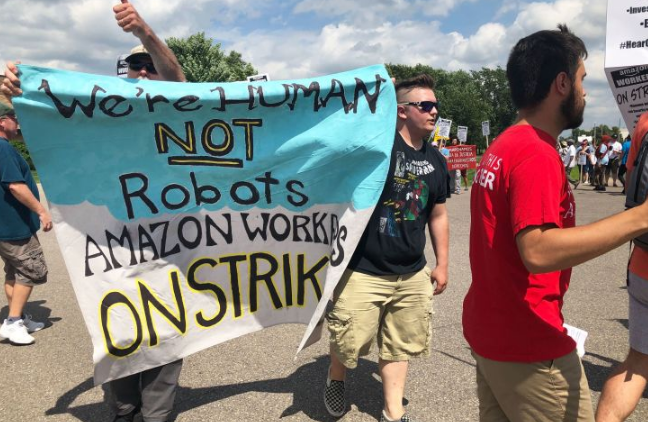 各地接连罢工！明尼苏达州的亚马逊工人已正式发起抗议活动