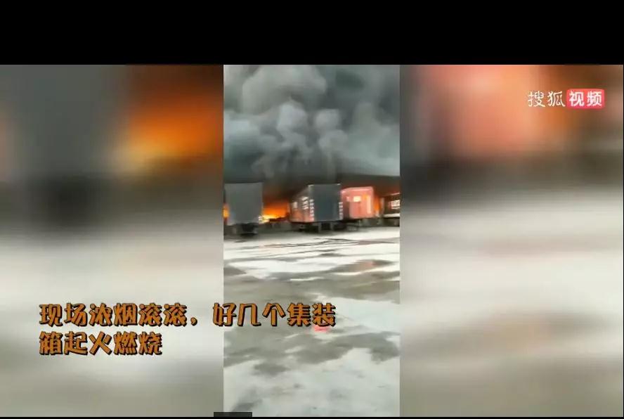 电池爆炸！广州一物流仓库突发大火