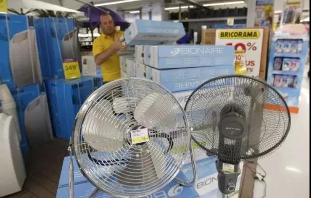 欧洲遇史上最热夏天，中国电风扇卖爆了！