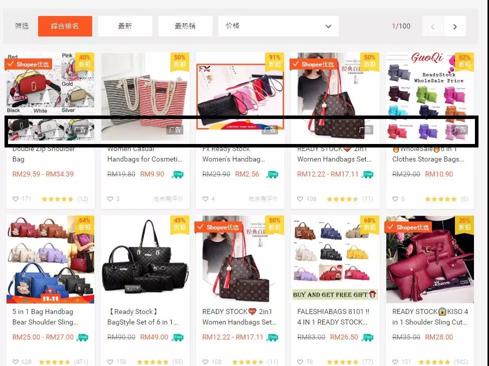 shopee选词思路