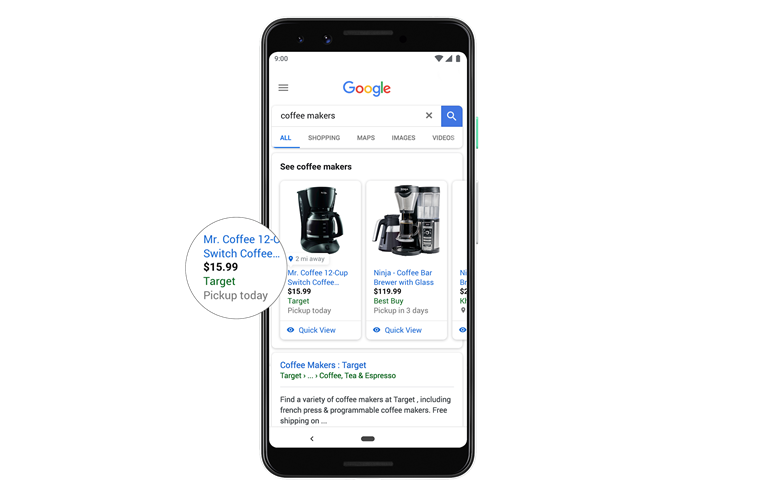 Google Express全面改版成为全新的Google Shopping