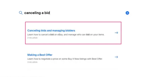 ebay撤销出价