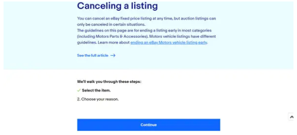 ebay列表删除