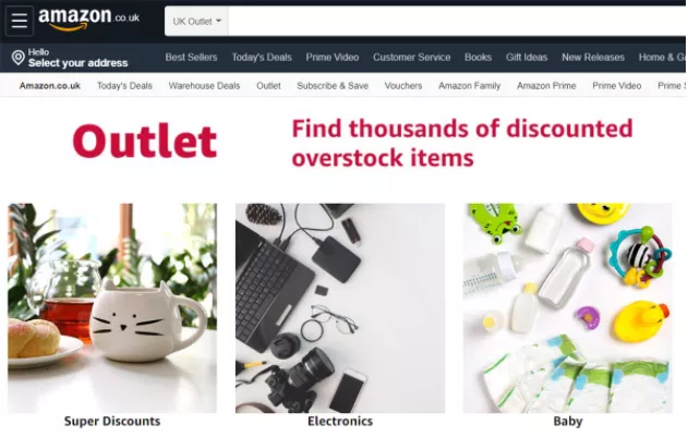亚马逊官方清库存神器Outlet Deals重新开放注册啦！