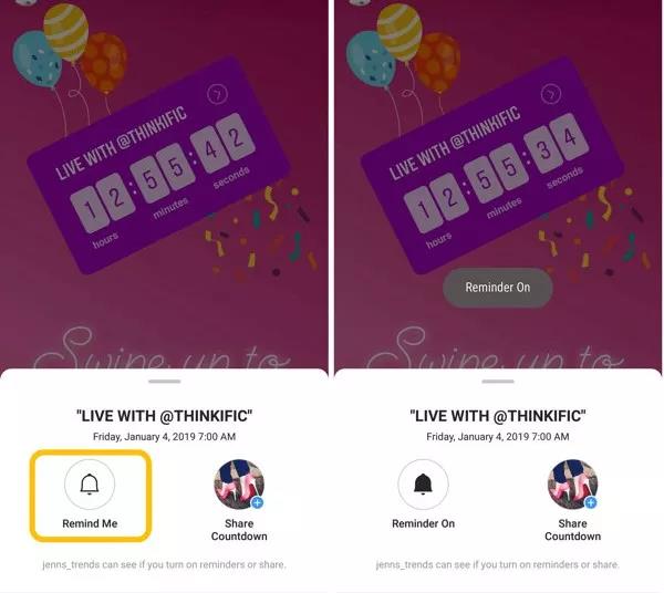 玩转Instagram倒计时贴纸SO EASY！
