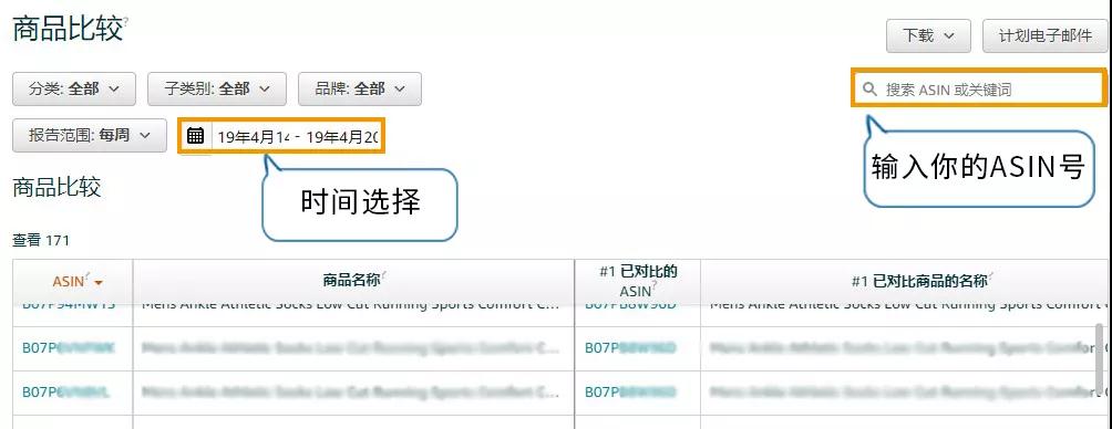 亚马逊ASIN数据查询