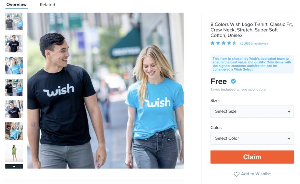Wish新手开店