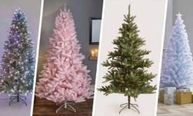 搜索量飙升160%！人造圣诞树玩出新花样，半棵树、粉色树走红