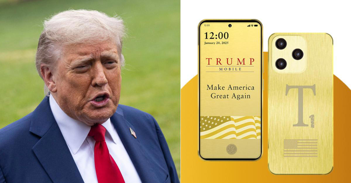 继亚马逊副业后，特朗普搞独立站卖手机，对标iPhone