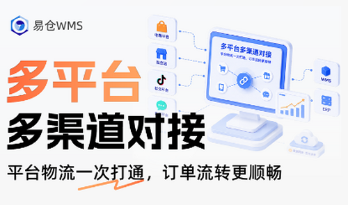 海外仓多平台订单、物流面单和发货状态如何用易仓WMS串连起来