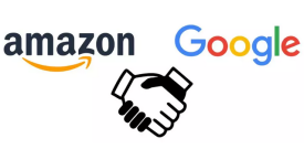 亚马逊和谷歌强强联合，达成流媒体视频合作