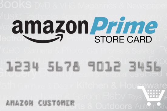 亚马逊推出Prime信用卡，计划为信用不良或