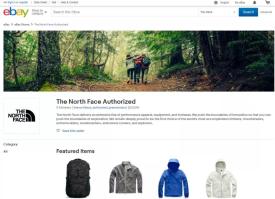 户外装备大卖福利：eBay推出North Face板块
