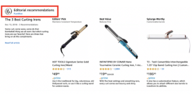 亚马逊关于Editorial recommendations推荐逻辑破解